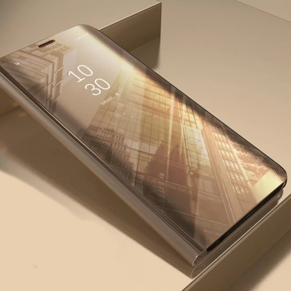 Futrola Smart Clear View za Samsung Galaxy A16 4G / A16 5G zlatna