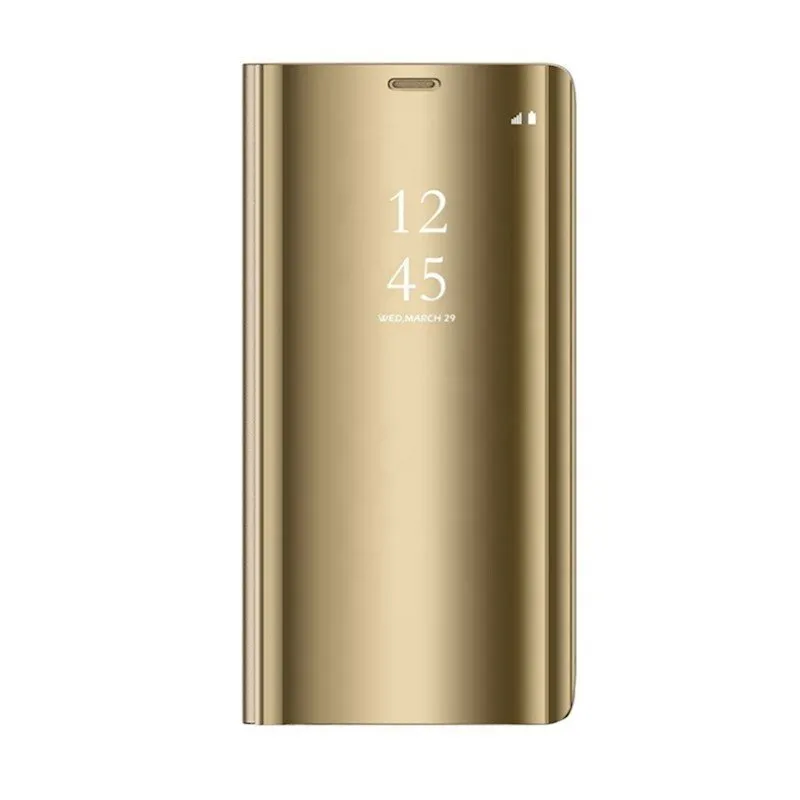 Futrola Smart Clear View za Samsung Galaxy A15 4G / A15 5G zlatna