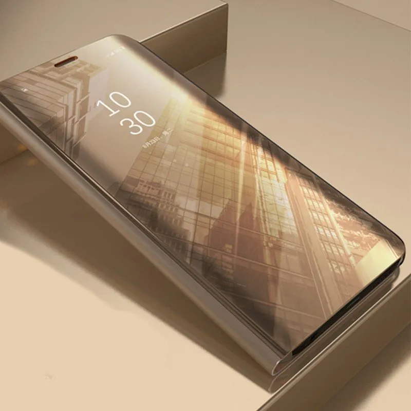 Futrola Smart Clear View za Samsung Galaxy A15 4G / A15 5G zlatna
