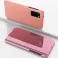 Futrola Smart Clear View za Samsung Galaxy A05S pink