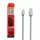 USB data quick&charge LDNIO LS17 2000mm micro silver