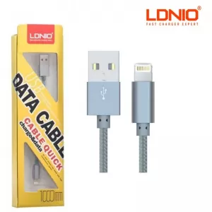 USB kabal LDNIO LS08 micro 1000mm srebrni