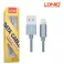 USB kabal LDNIO LS08 micro 1000mm srebrni
