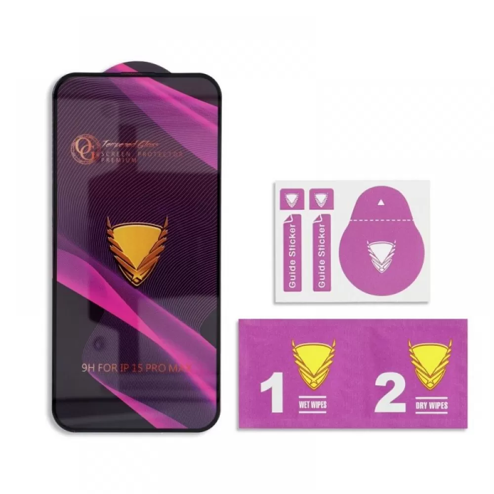 Zastitno staklo OG Premium za Samsung Galaxy A15 4G / A15 5G / M15 crno