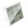 HOCO elektronski sat sa higrometrom i termometrom HX41 beli