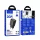 HOCO zidni punjac USB A + Type C PD QC3.0 3A 30W N63 crni