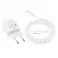 HOCO zidni punjac USB A + Type C + kabl Type C na Type C PD QC3.0 3A 20W N61 beli