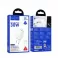 HOCO zidni punjac USB A + Type C + kabl Type C na Lightning PD QC3.0 3A 30W N63 beli