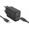 HOCO zidni punjac Type C + kabl Type C na Lightning PD QC 20W N60 crni