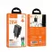 HOCO zidni punjac Type C + kabl Type C na Lightning PD QC 20W N60 crni