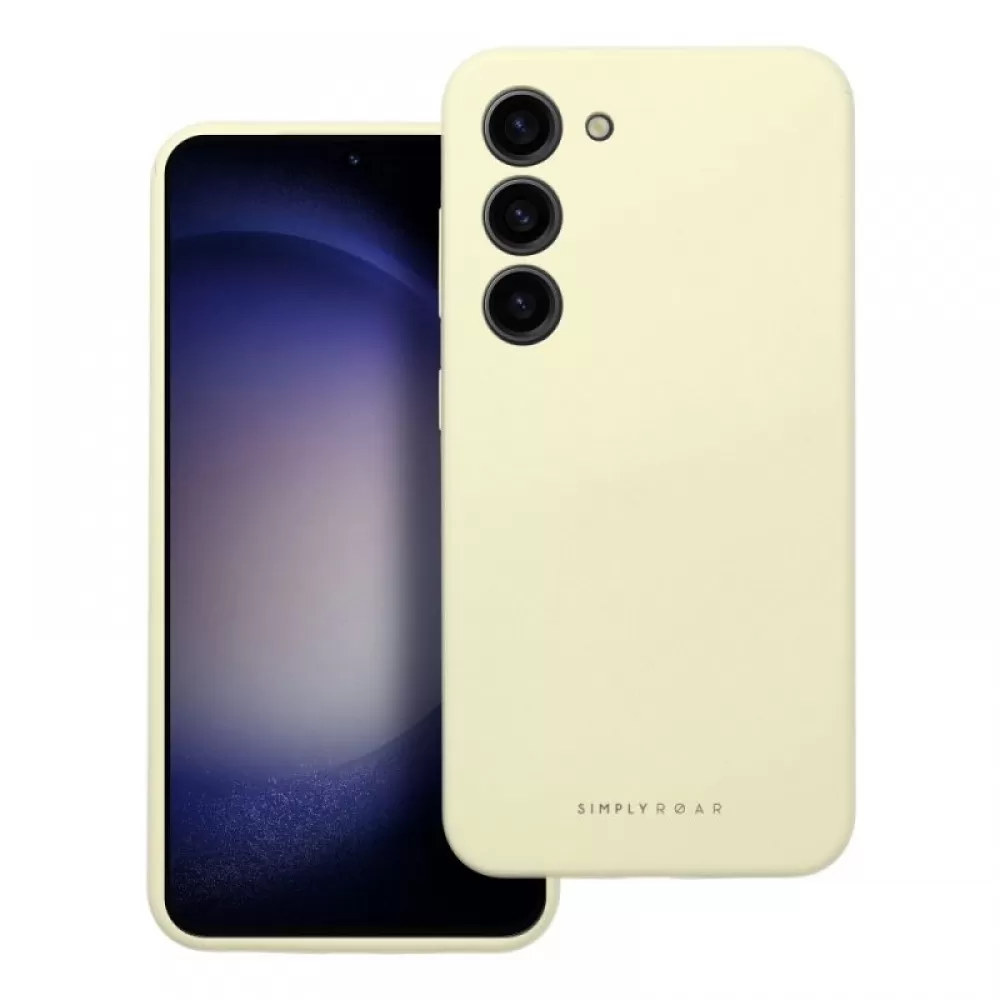 Futrola ROAR CLOUD za Samsung S25 5G svetlo Ĺľuta