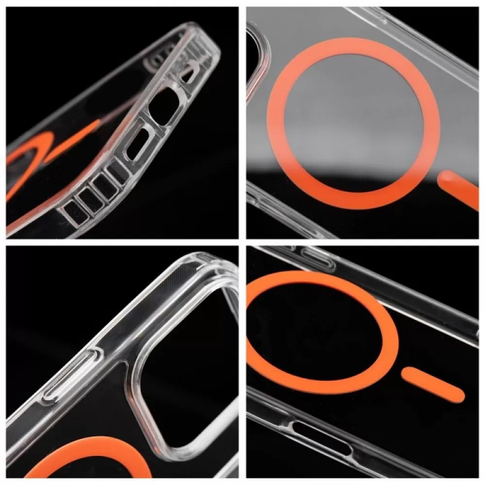 Futrola Drop Glue Mag za Samsung S25 Plus narandzasta