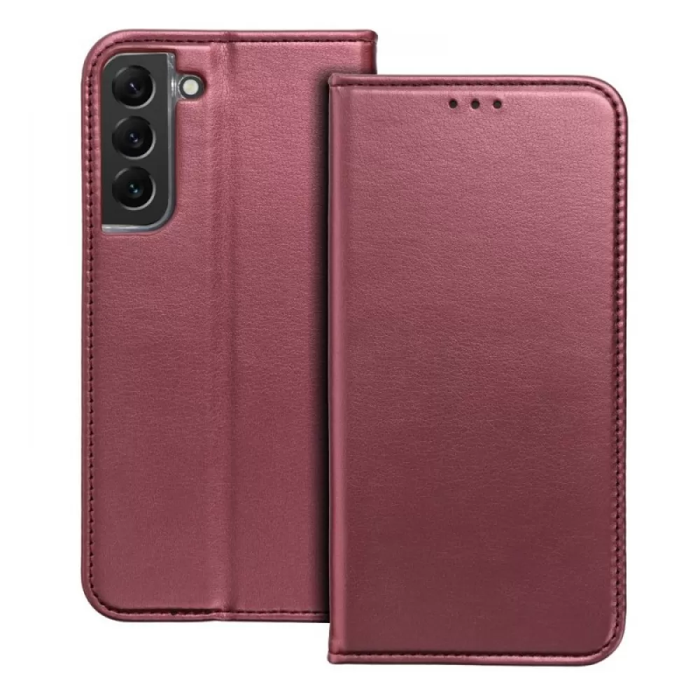 Futrola flip SMART MAGNETO BOOK za Honor Magic 7 PRO bordo crvena