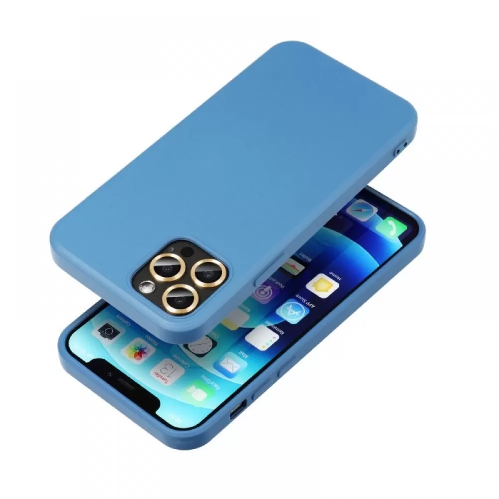 Futrola SILICONE za Samsung S25 Plus plava