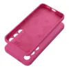 Futrola SILICONE 2mm za Samsung S25 Ultra roze