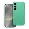 Futrola SILICONE 2mm za Samsung S25 mint zelena