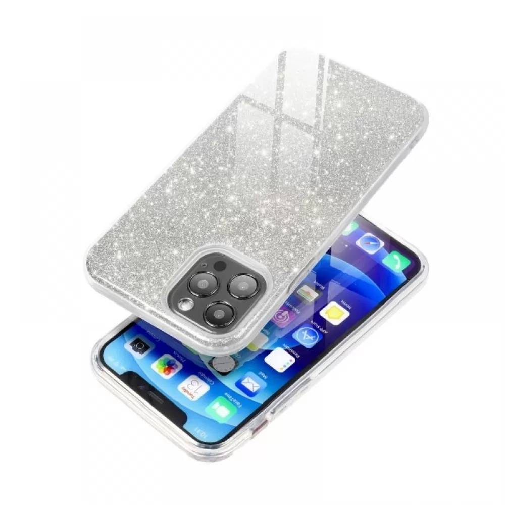 Futrola SHINING CASE za Samsung S25 Plus srebrna