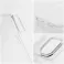 Futrola CLEAR CASE 2MM BOX sa zastitom za kameru za Samsung S25 providna