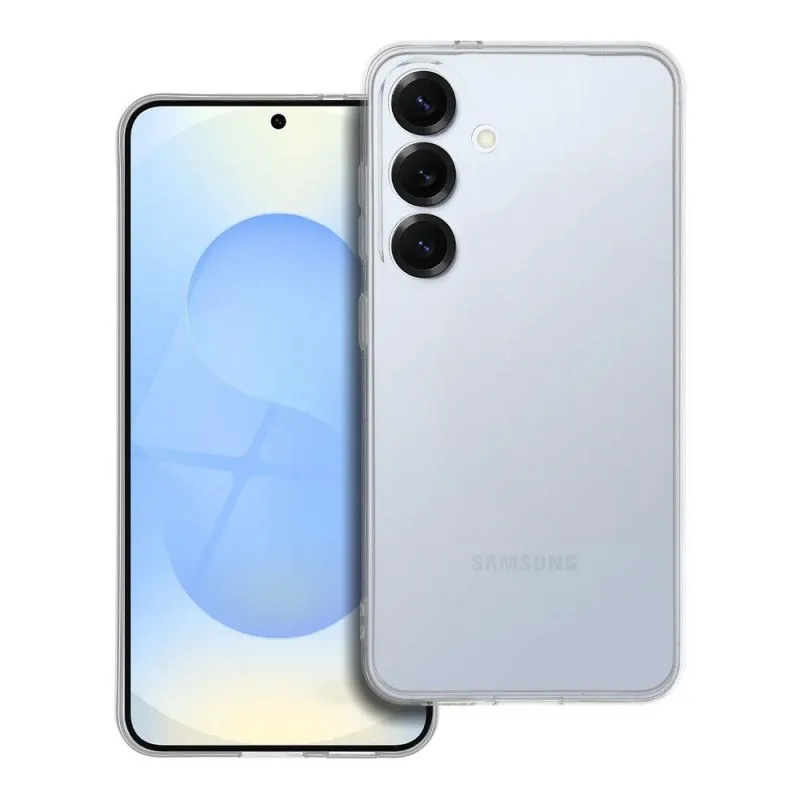 Futrola CLEAR CASE 2MM Samsung S25 (sa zastitom za kameru) providna