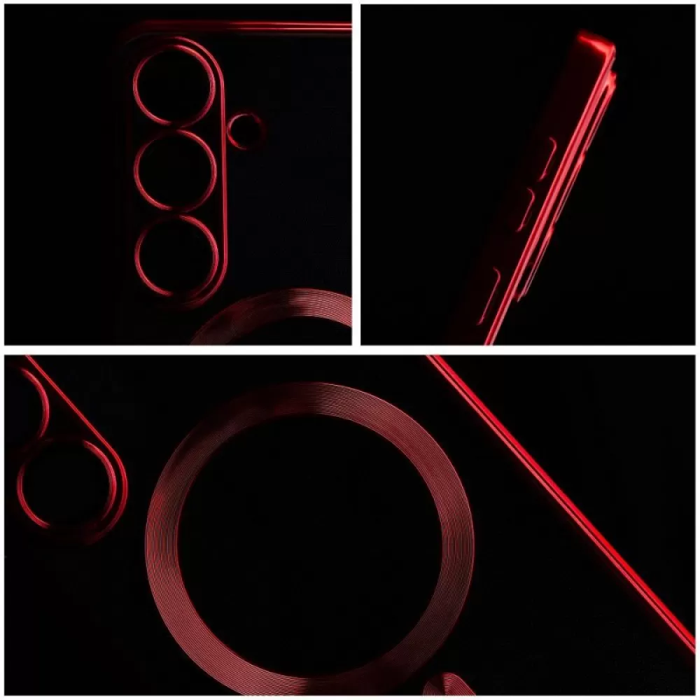 Futrola ELECTRO MAGSAFE za Samsung S25 Ultra crvena