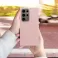 Futrola BOSS (frame case) za Samsung S25 puder roze