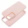 Futrola BOSS (frame case) za Samsung S25 puder roze
