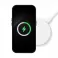 Futrola LEATHER MAGSAFE za Samsung S25 Plus crna