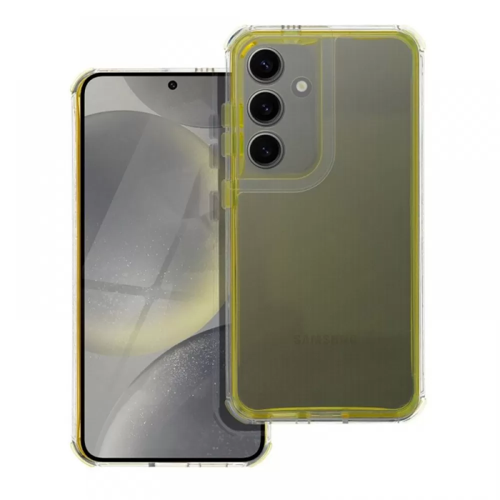 Futrola MATRIX CLEAR za Samsung S25 Plus Ĺľuta