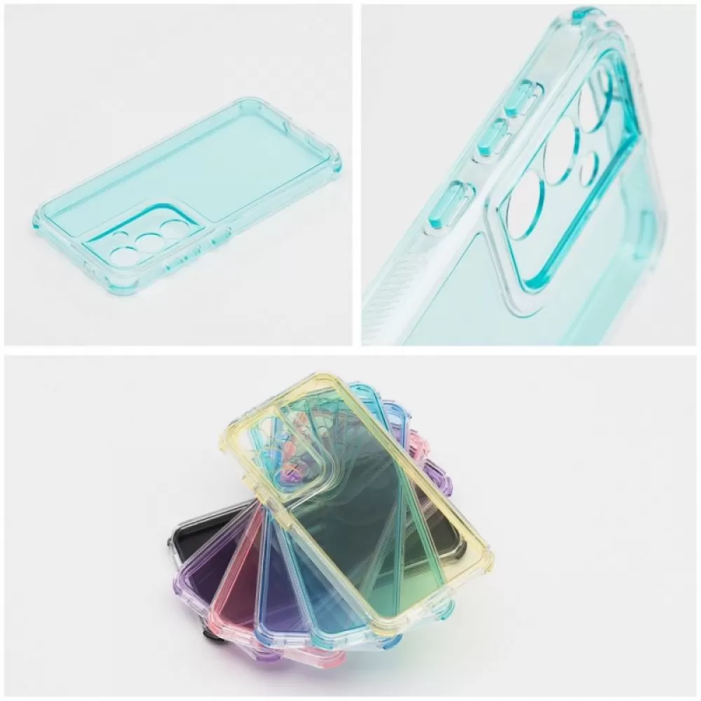 Futrola MATRIX CLEAR za Samsung S25 Ultra mint zelena