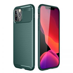Silikonska futrola AUTO FOCUS LINE za Xiaomi Redmi Note 14 Pro 4G maslinasto zelena