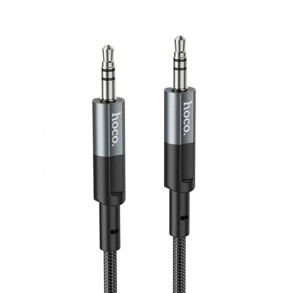 HOCO AUX kabl Jack 3.5 mm (muski) na Jack 3.5 mm (muski) UPA23 1 m sivi