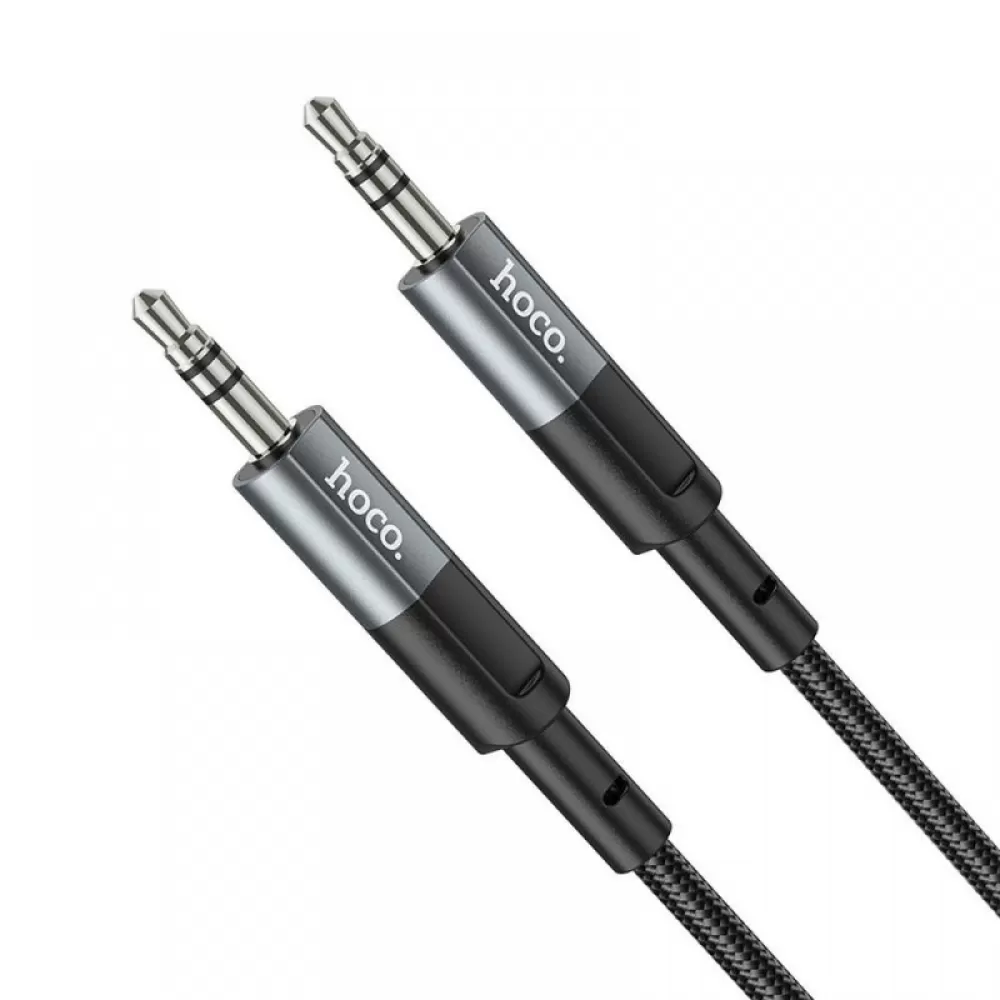 HOCO AUX kabl Jack 3.5 mm (muski) na Jack 3.5 mm (muski) UPA23 1 m sivi