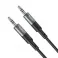 HOCO AUX kabl Jack 3.5 mm (muski) na Jack 3.5 mm (muski) UPA23 1 m sivi