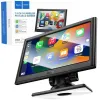 HOCO bezicni prenosni IPS auto ekran 7" HU2 crni