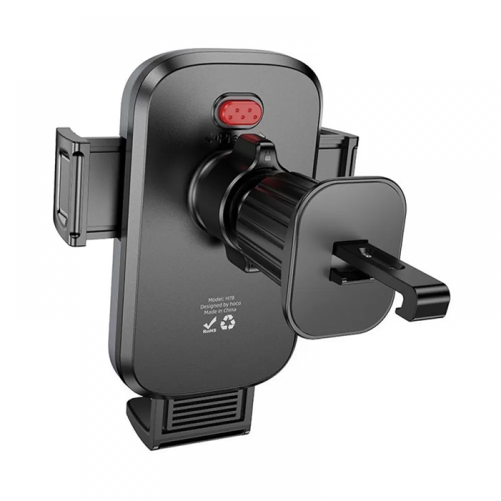 HOCO auto drzac za ventilaciju H78 crno-sivi