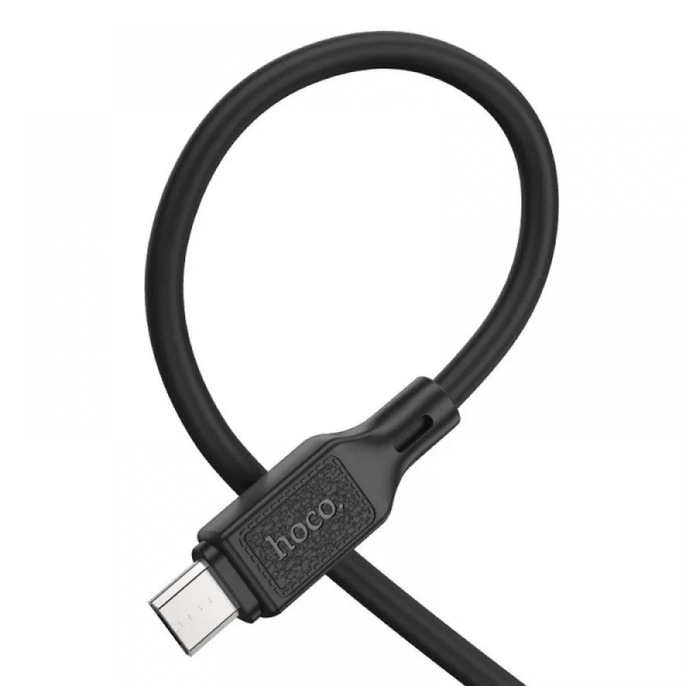 HOCO kabl USB A na Micro USB 2,4A X90 1 m crni
