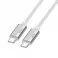 HOCO kabl Type C na Type C PD QC3.0 3A 60W U134 1,2 m sivi