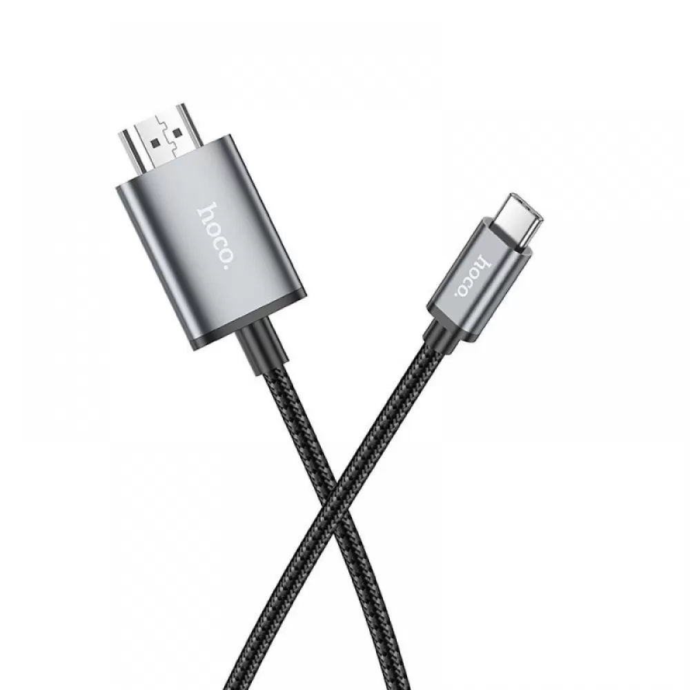 HOCO kabl Type C na HDMI 4K 30Hz UA27 2 m sivi