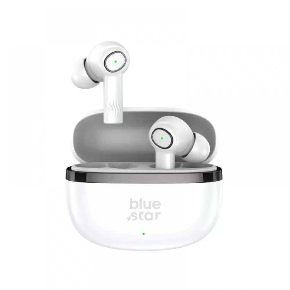BLUE STAR bezicne bluetooth slusalice TWS ENC AC20C bele