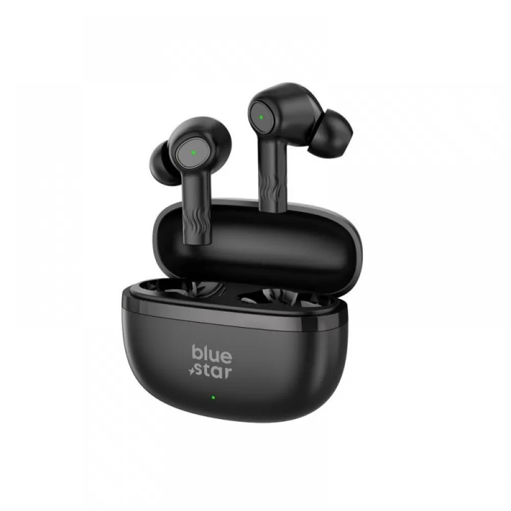 BLUE STAR bezicne bluetooth slusalice TWS ANC + ENC AC20E crne