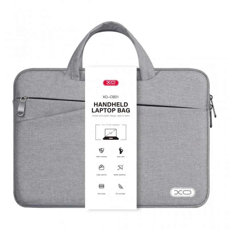XO torba za laptop CB01 14" siva