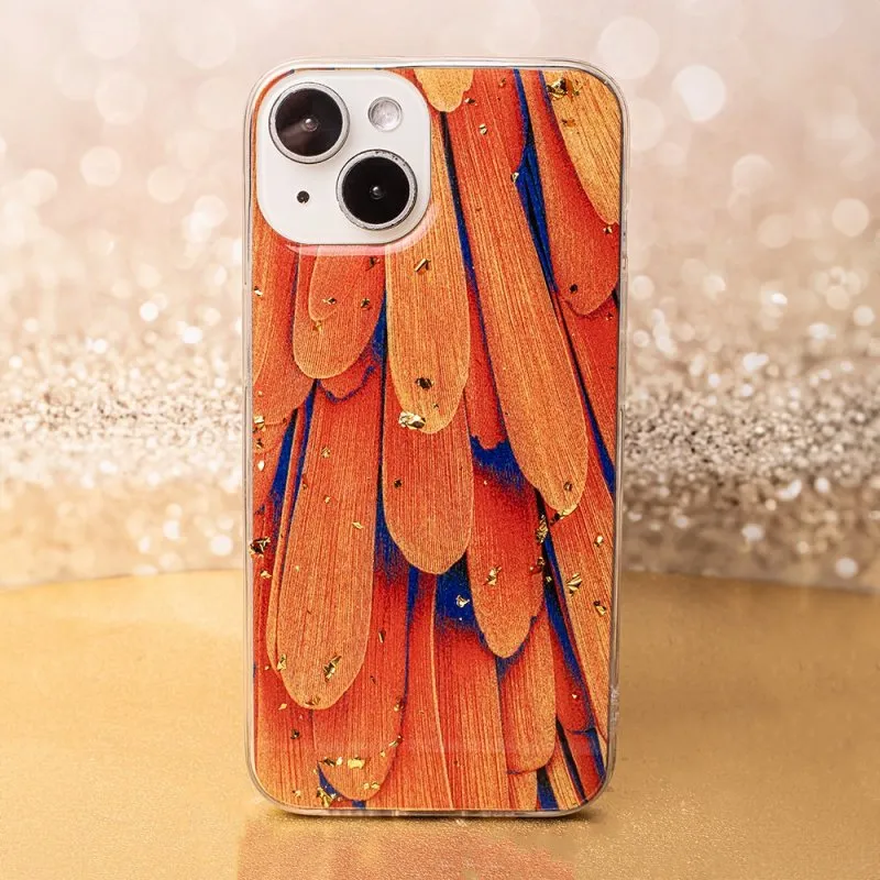 Futrola GOLD GLAM za Samsung Galaxy A35 5G orange