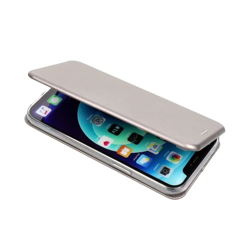 Futrola flip cover GALIO (forcell elegance) za Xiaomi Redmi Note 14 Pro 5G / 14 Pro Plus 5G siva