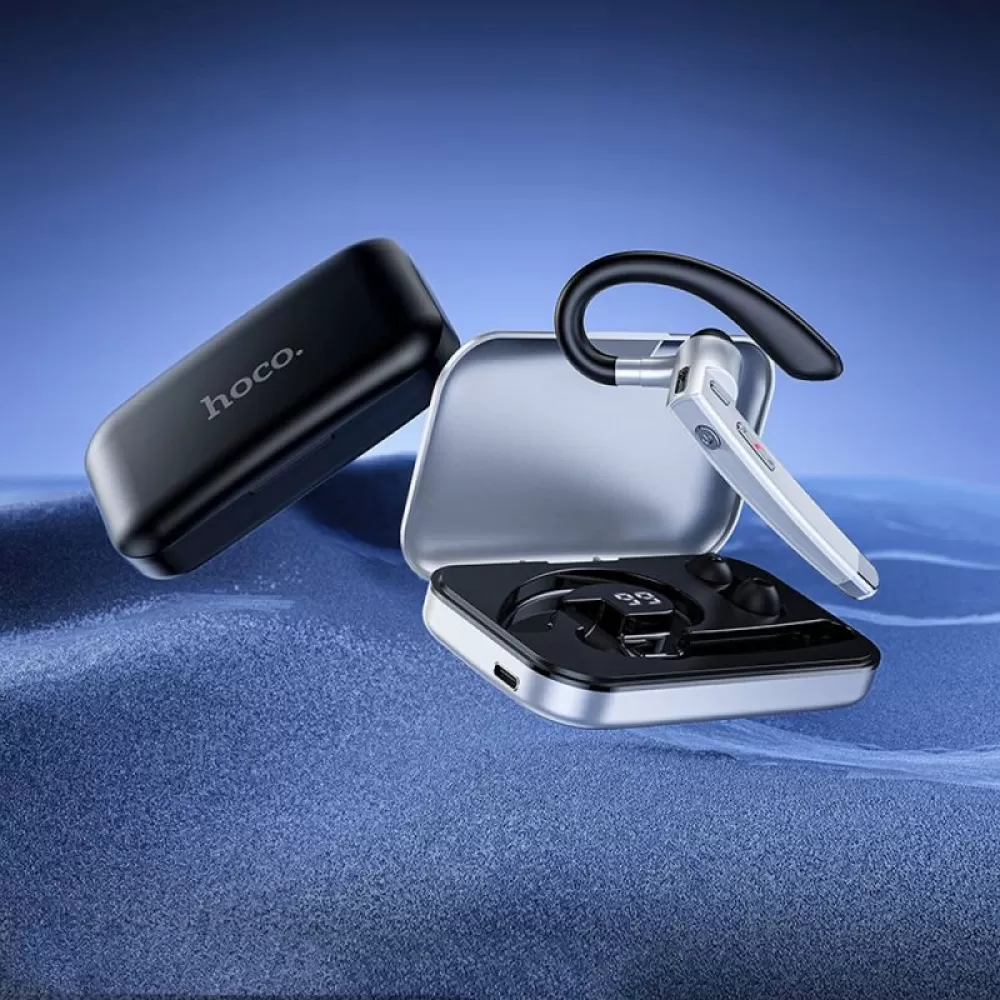 HOCO bezicna bluetooth slusalica DES48 srebrna