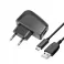 BLUE STAR LITE kucni punjac 2A 10W USB A + kabl USB A na Type C TFK-TC-1095B crni