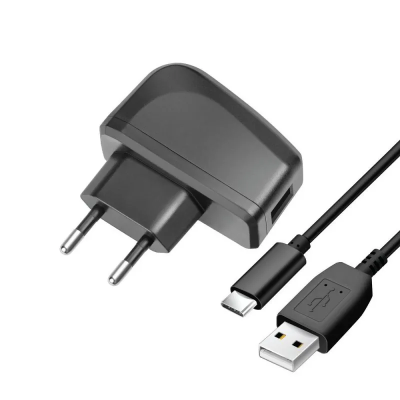 BLUE STAR LITE kucni punjac 2A 10W USB A + kabl USB A na Type C TFK-TC-1095B crni