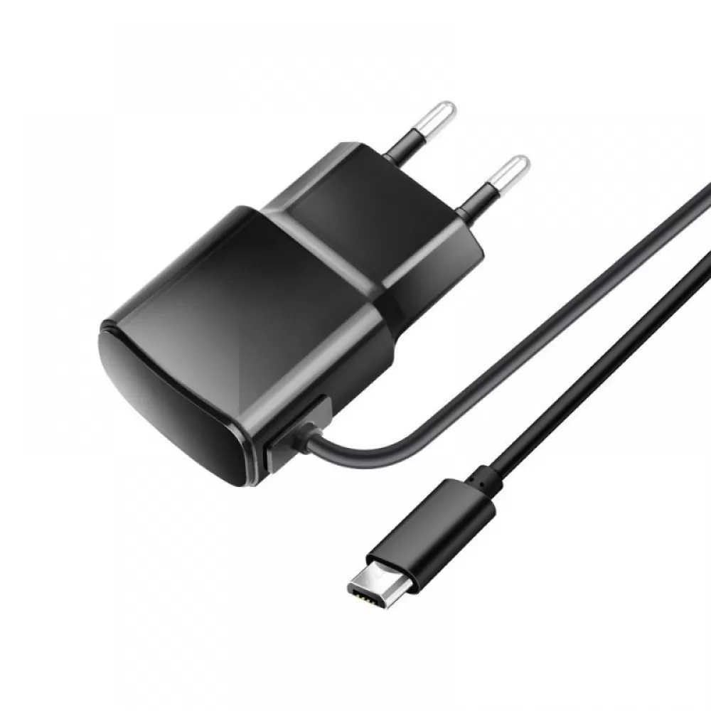 Kucni punjac BLUE STAR 2A 10W sa kablom Micro USB TFK-TC-1100B crni