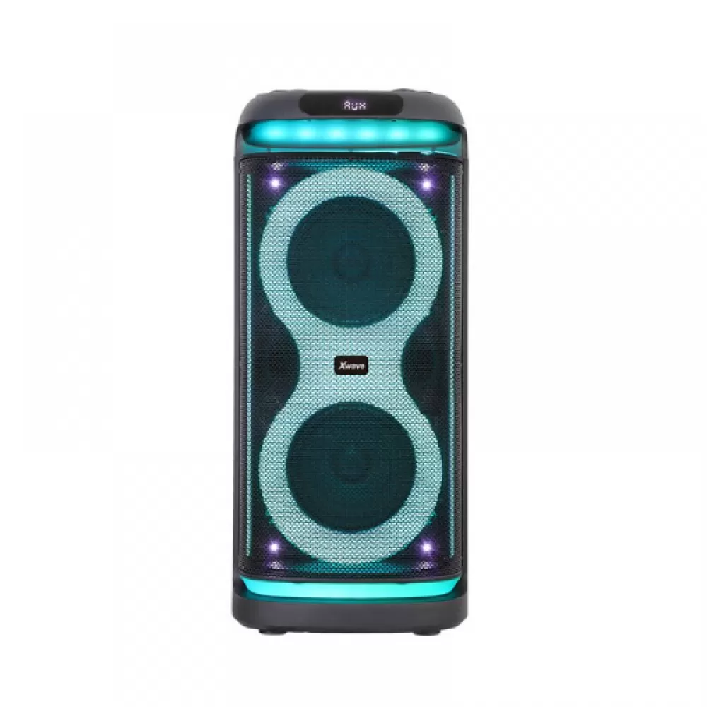 Xwave Party 6022 Bluetooth zvucnik TWS / 40W / FM / USB / TF / AUX / 2 x 6'' / LED color