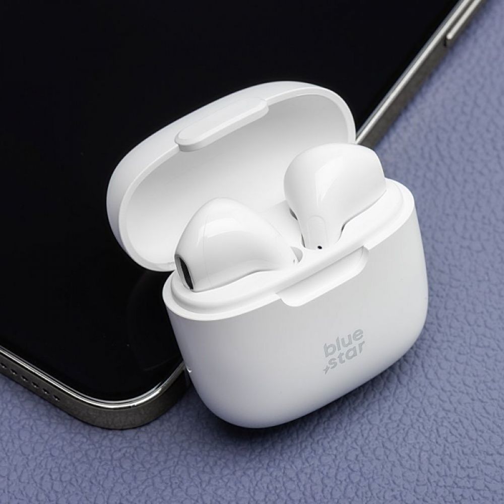 BLUE STAR bezicne slusalice bluetooth TWS FI7 bele