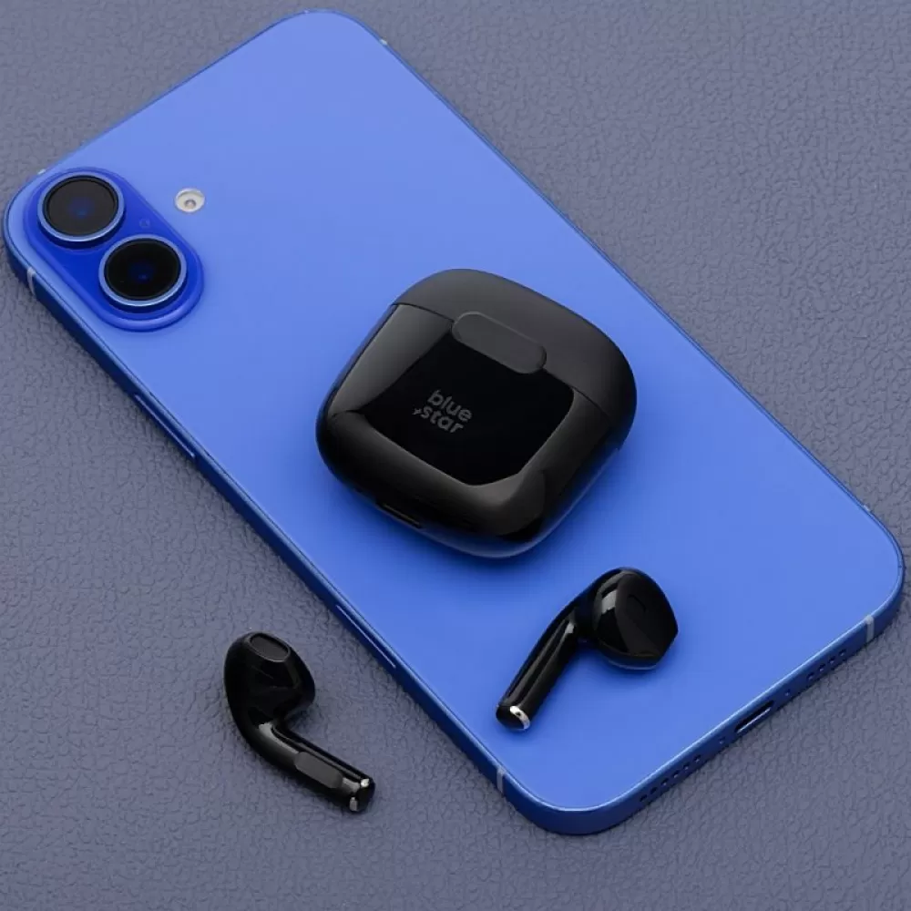 BLUE STAR bezicne slusalice bluetooth TWS FI7 crne